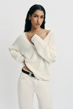 Свитер с V-образным вырезом - ZARA