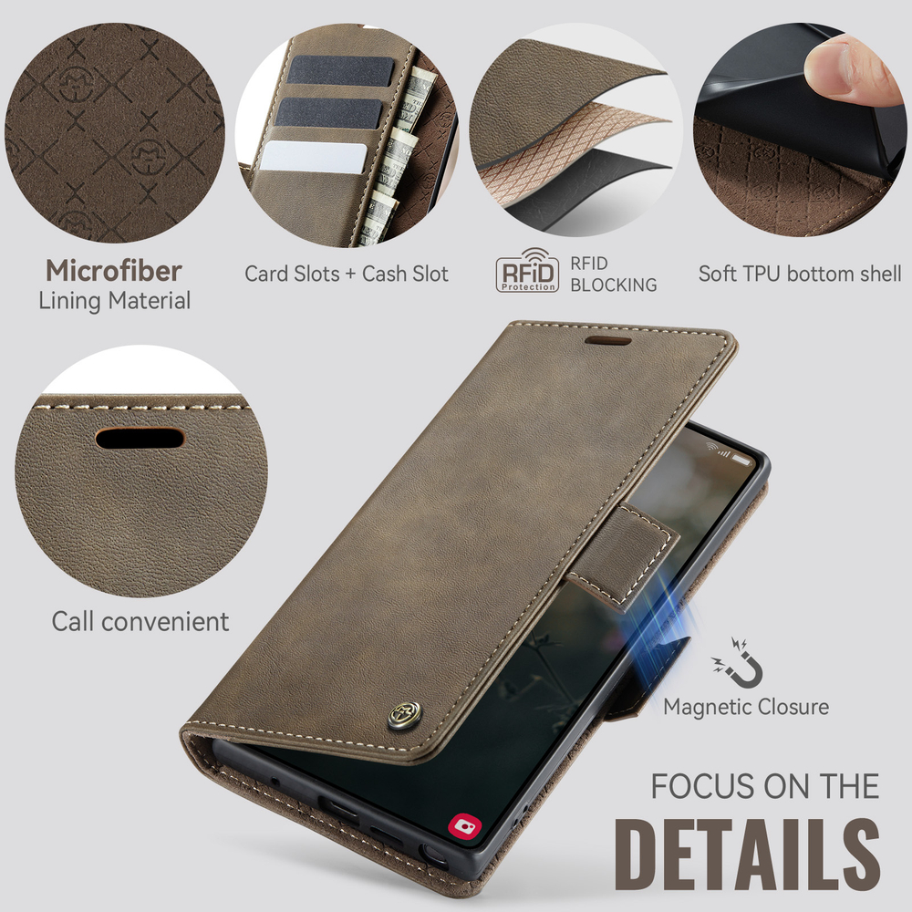 Чехол-книжка CaseMe RFiD Samsung Galaxy Note 10+