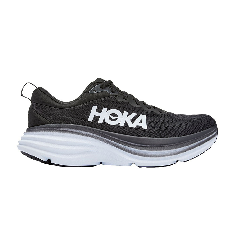 Кроссовки мужские HOKA M BONDI 8 WIDE Black / White