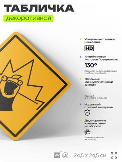 Табличка мем "Кто мы?" шуточная прикольная табличка на дверь и стену, для офиса и дома, декоративный знак, 24,5х24,5 см, пластиковая, Айдентика Технолоджи