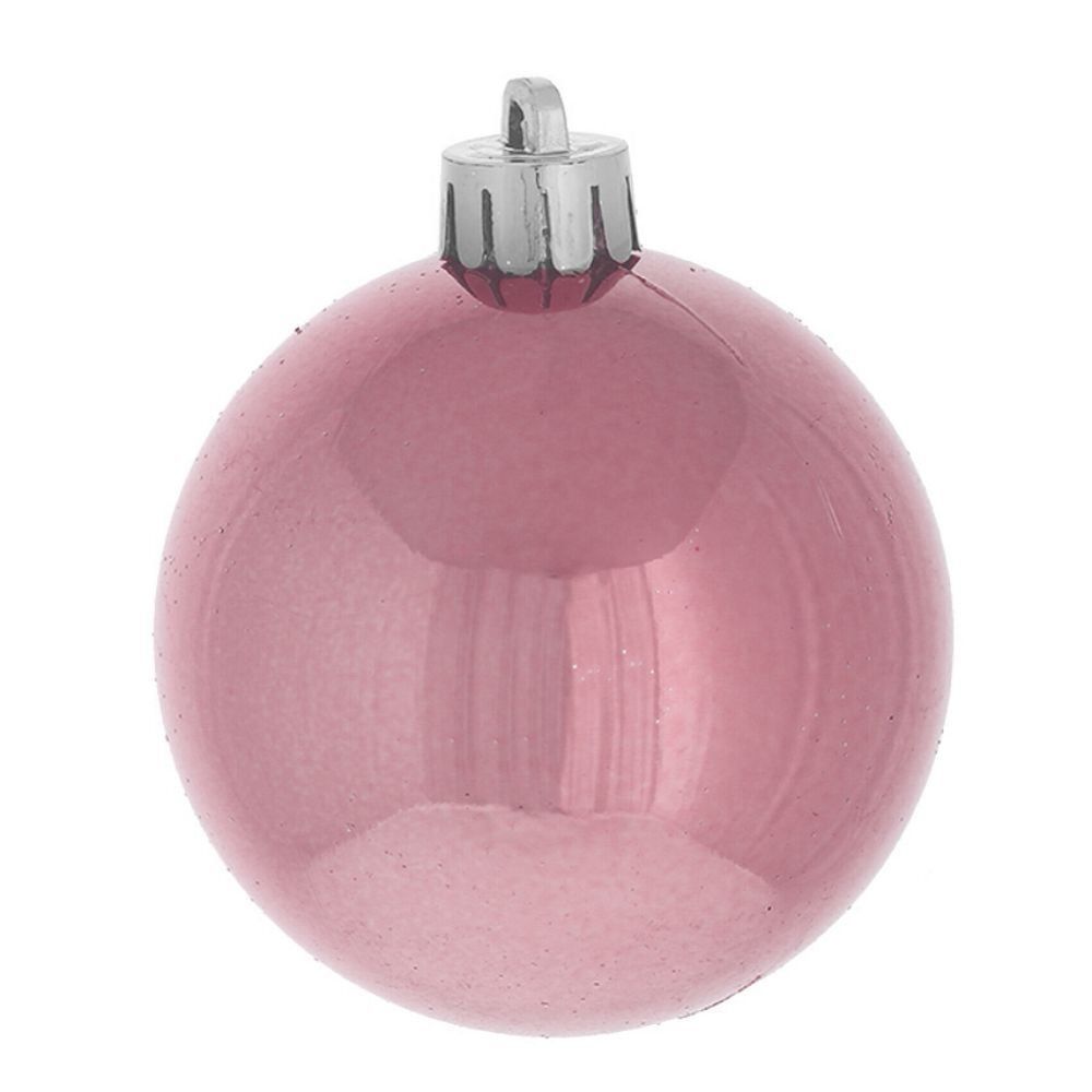 GAEM Набор из 4шт Украшение новогоднее Шар "Нежность", D8 см, L16 W8 H16 см