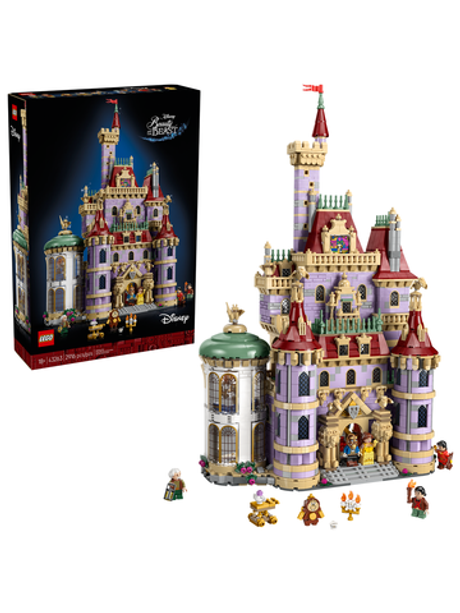 Конструктор Лего Дисней Замок Красавицы и Чудовища 43263 | LEGO Disney Beauty and the Beast Castle набор 2916 дет 18+