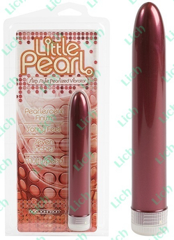 Вишнёвый вибромассажер LITTLE PEARL