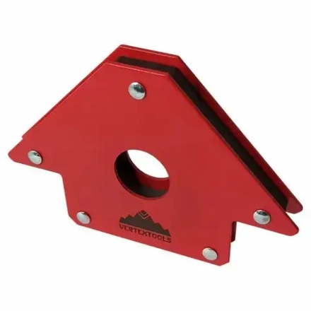Магнитный уголок для сварки усилие 45,90,135гр, до 22.6кг VERTEXTOOLS 45-90-135-22