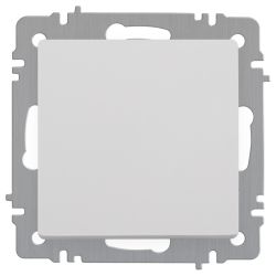 Выключатель Intro Accent 6-101-01 , 10А-250В, IP20, СУ, AL/CU, белый