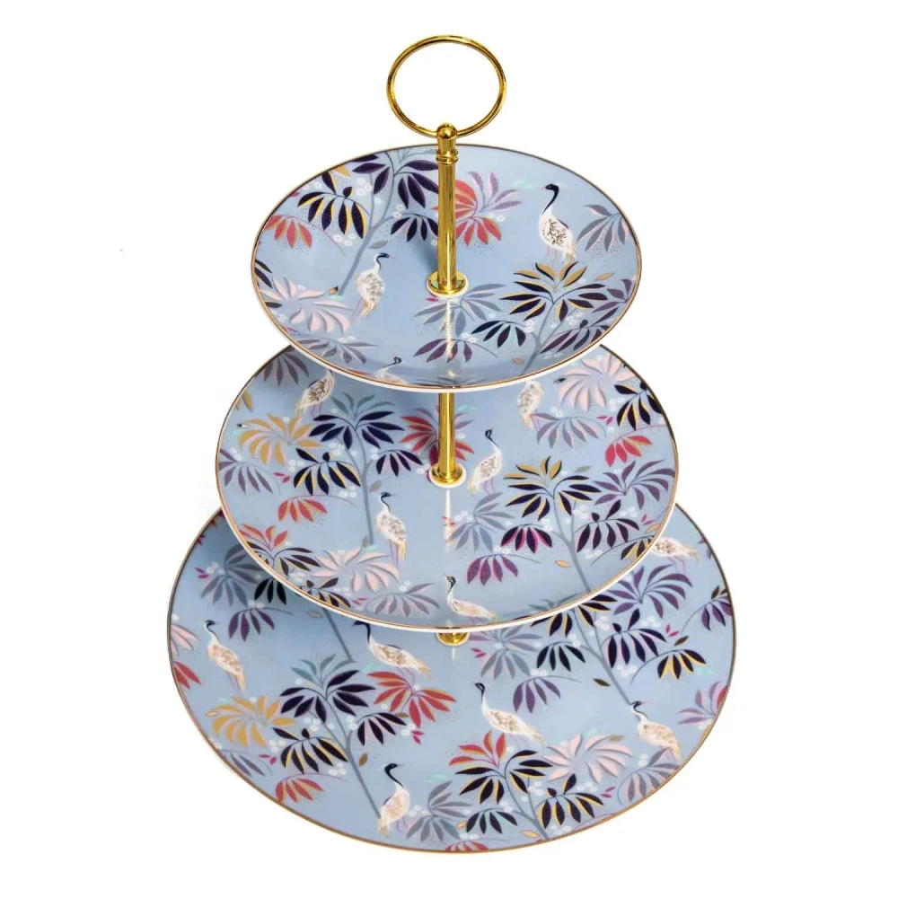 Portmeirion Sara Miller Индия 33x27 см 3-й ярус Журавль etagerie