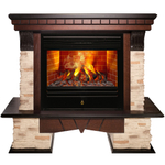 Каминокомплект Real Flame Rockland 26 AO с очагом 3D Novara