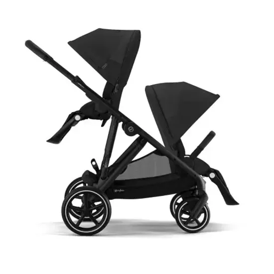 Коляска для двойни 2 в 1 Cybex Gazelle S (Moon black)