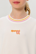 ОДЕЖДА ДЛЯ ТЕННИСА Девочки, Футболка CHOUPETTE Спортивная .