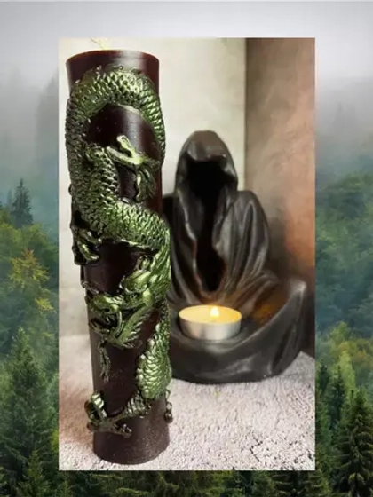 Свеча магическая "Очищающий Дракон"