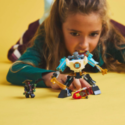 Конструктор LEGO Ninjago 71827 Боевой бронированный мех Зейна арт. 71827 92 дет — фото 9