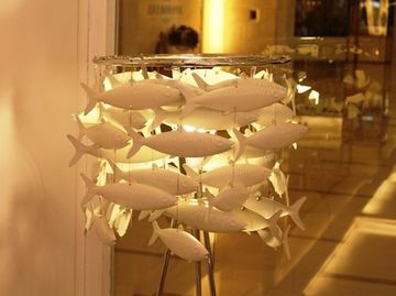 replica  School of Fish floor lamp