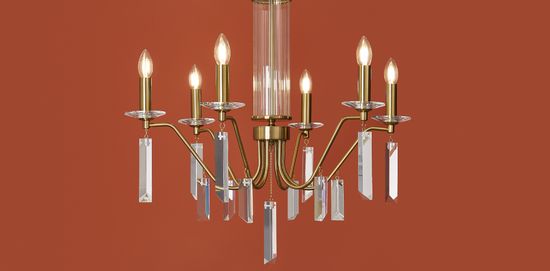 Подвесной светильник Freya FR2041PL-06BS