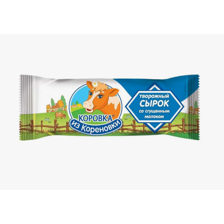 Сырок Коровка из Кореновки со сгущенным молоком 40 гр