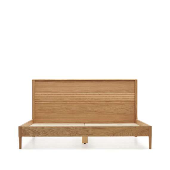 Lenon Кровать из шпона дуба для матраса 160 x 200 см