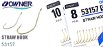 Крючок Owner с кольцом 53157-12  №12  15шт d0.39мм