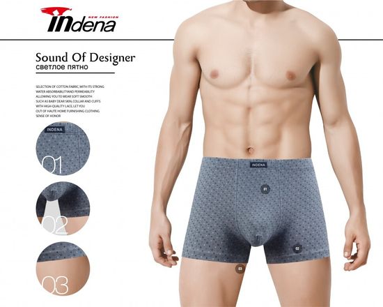 Мужские боксеры INDENA 85050, 2 шт. в упаковке