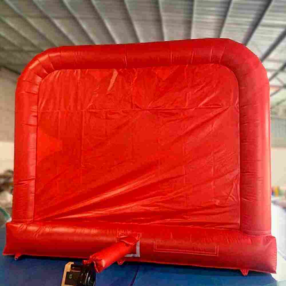 Надувной аттракцион «Целься и побеждай» на подкачке, диаметр 4,5 м, размер 4,5×4,5×3,86 м