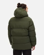 Пуховик Anteater AW25 Downjacket Hooded Crispy темно-зеленый