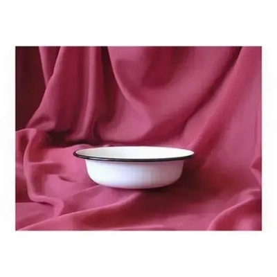 Миска эмалированная 1,0л без рисунка