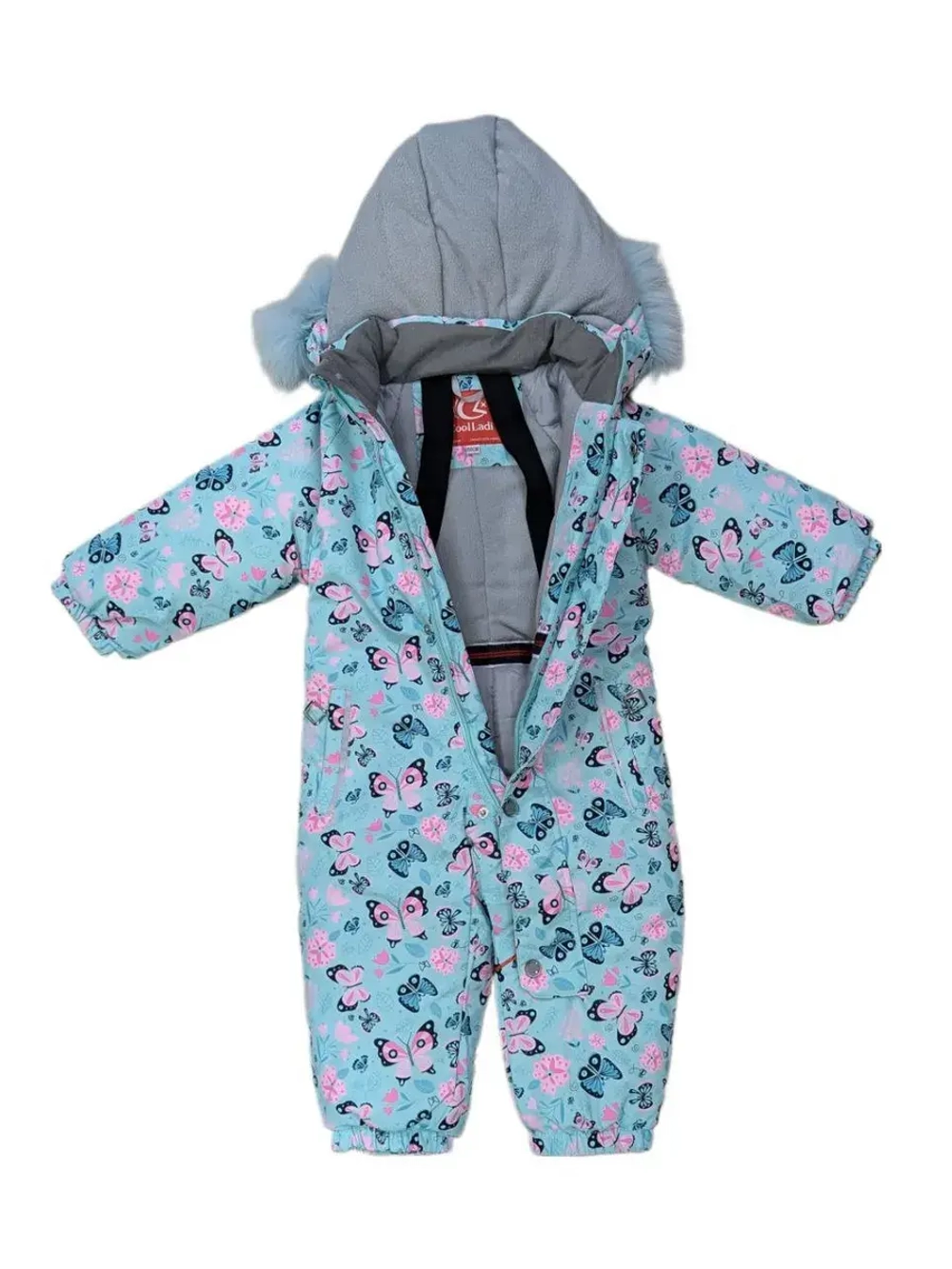 Комбинезон зимний для девочки.