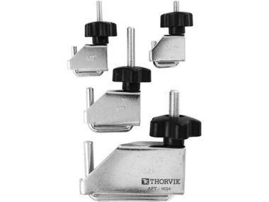 HCS4 Зажимы для шлангов металлические в наборе, 4 предмета