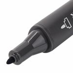 Маркер для скетчинга двусторонний 1 мм - 6 мм BRAUBERG ART CLASSIC, ТЕПЛЫЙ СЕРЫЙ 5 (WG05), 151794