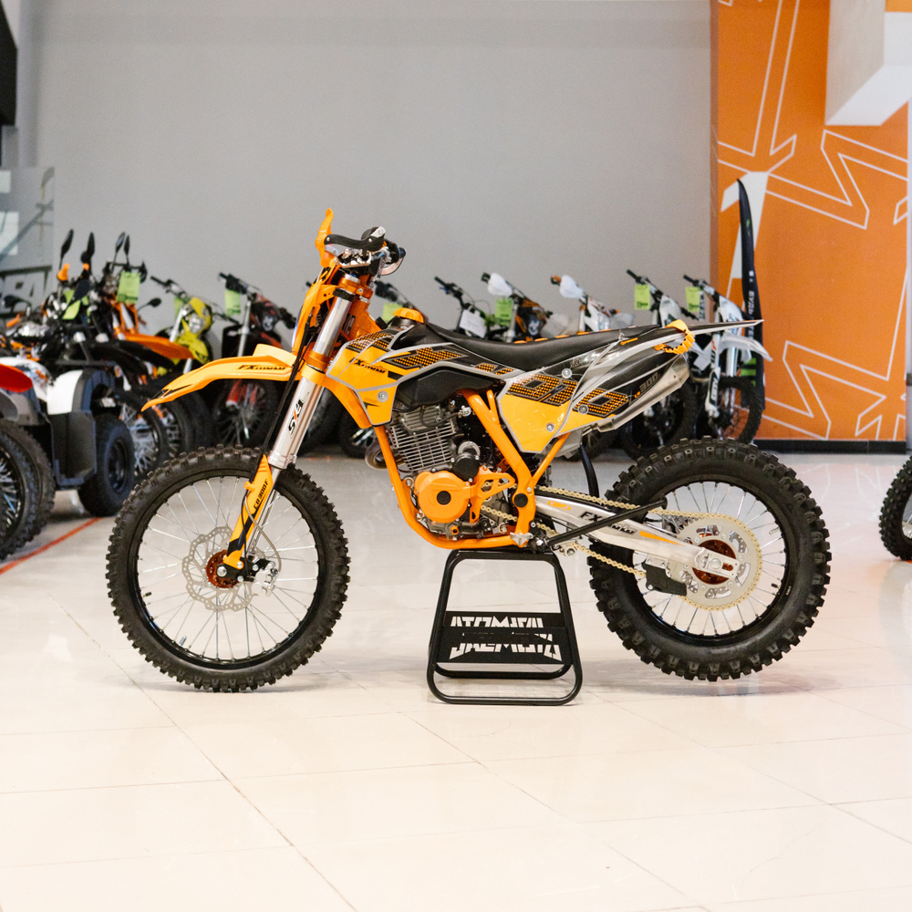 Кроссовый мотоцикл FXmoto CB300F 300 CC 21/18 Orange