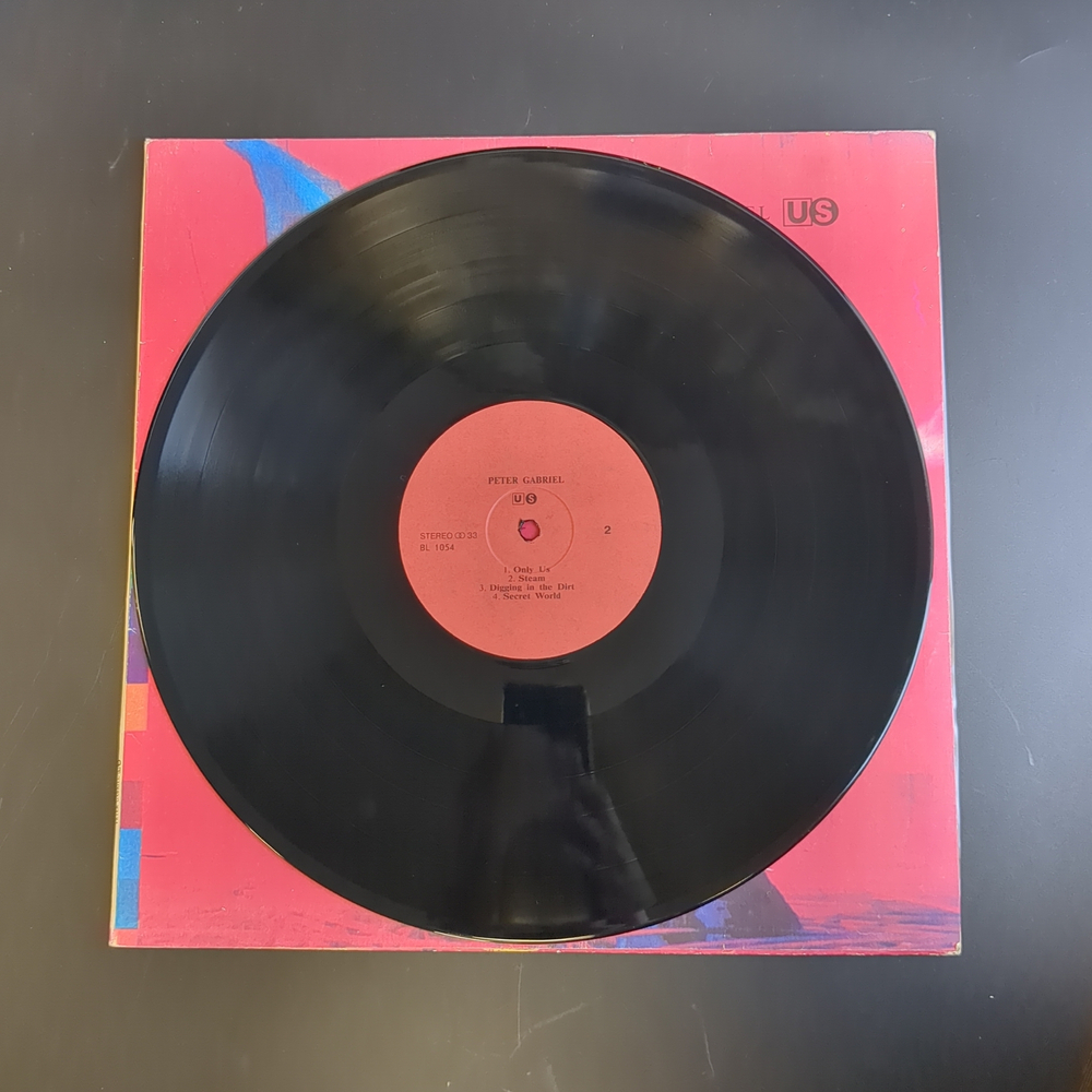 LP Peter Gabriel – US - Come talk to me. Зарубежный рок. Виниловая пластинка 12 дюймов.