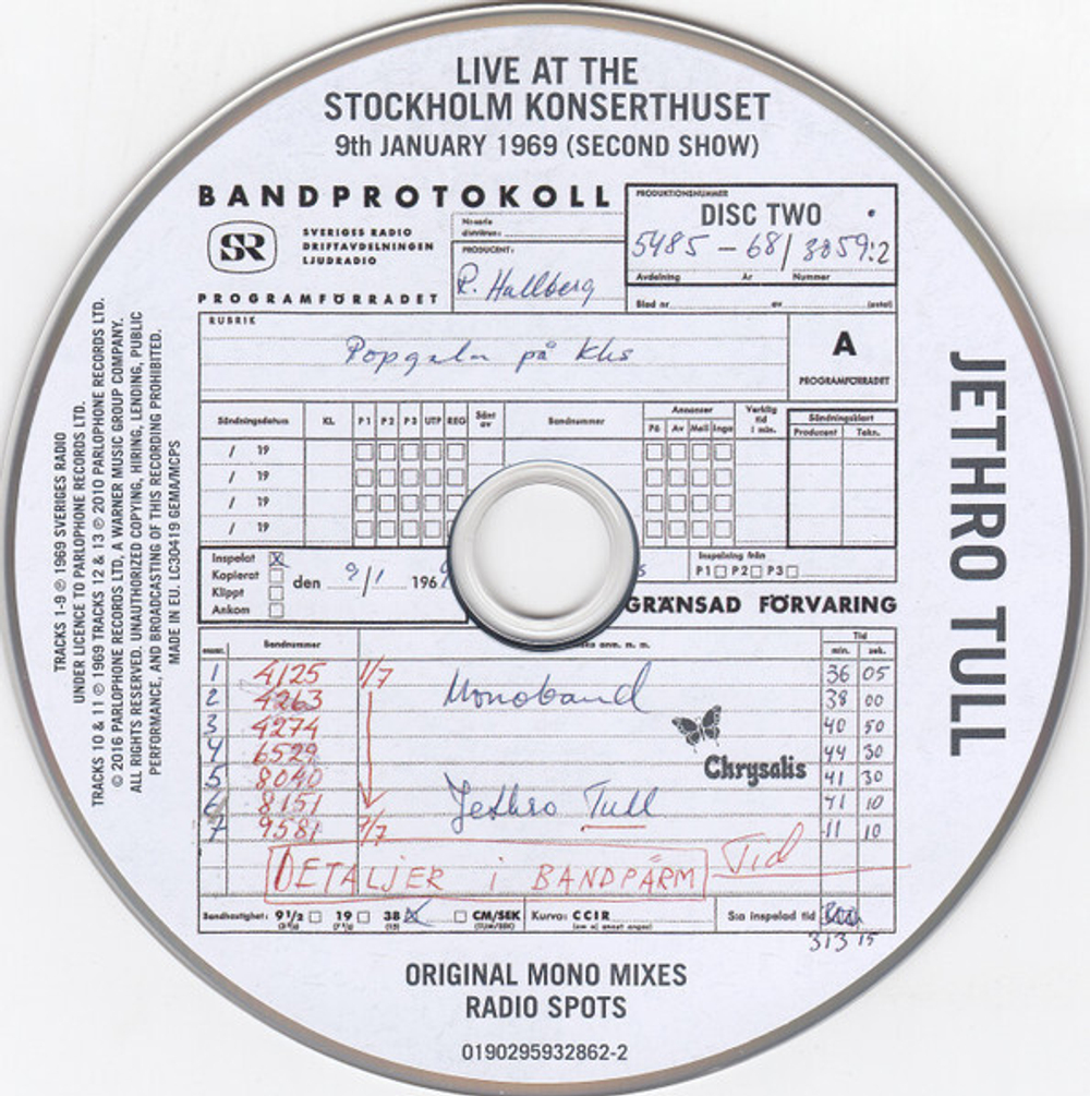 Jethro Tull / Stand Up (The Elevated Edition)(2CD+DVD)