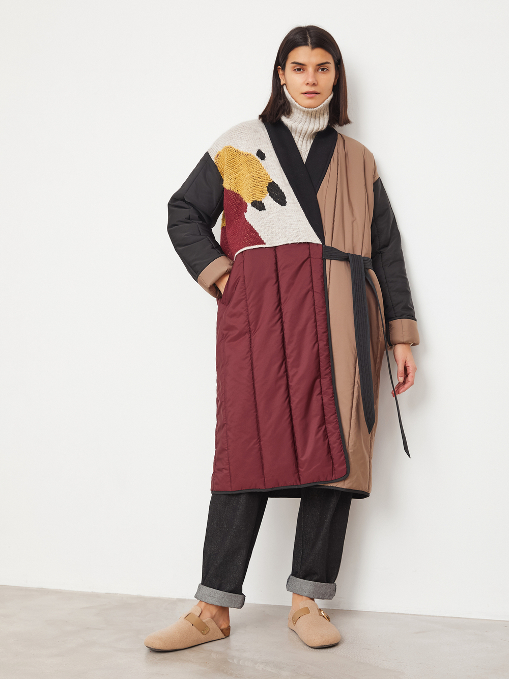 Пуховик Modern Kimono Long