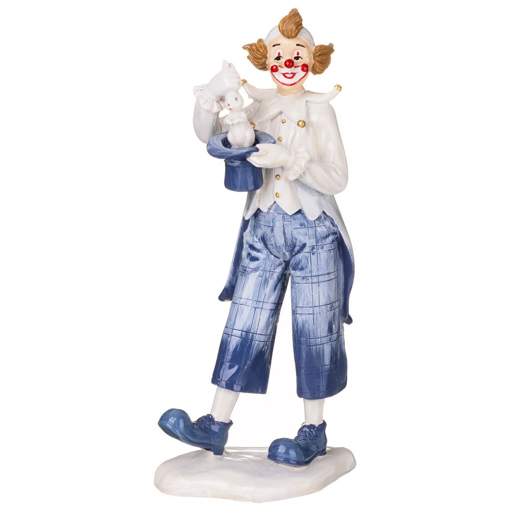 ФИГУРКА "КЛОУН" 10,5*7,5*23,5 СМ. КОЛЛЕКЦИЯ "БУФФОНАДА"