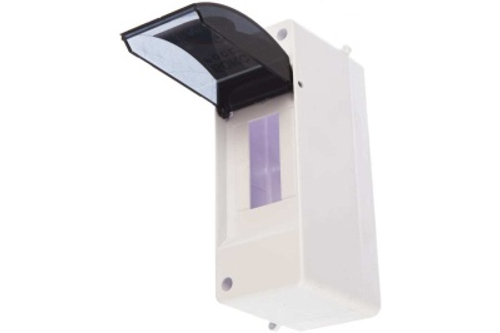 Бокс с прозр крышкой КМПн 2/2 для 2-х авт выкл наружн уст  ИЭК