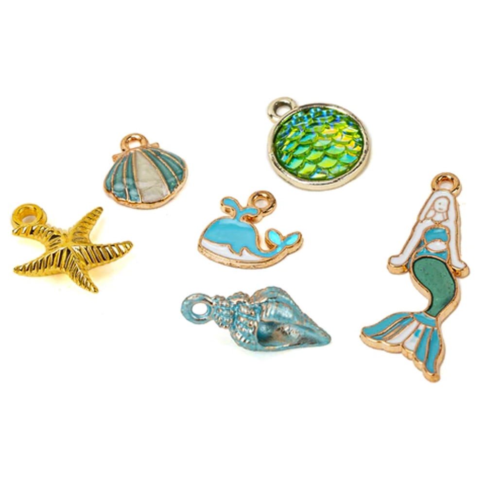 Набор для создания бижутерии и украшений BEADS SET РУСАЛКИ, 188 элементов