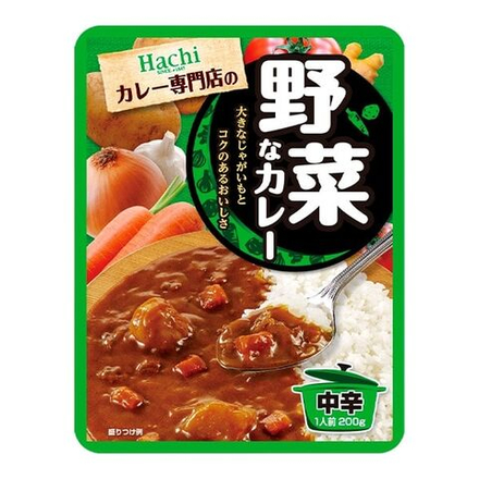 Соус карри готовый с овощами (пикантный) Hachi, 200 гр.