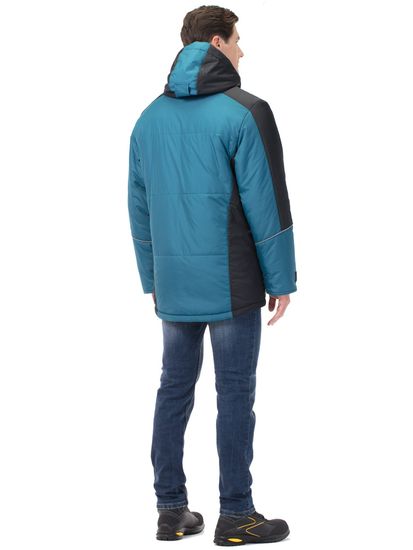 Куртка зимняя "Корсар" (морская волна/черный)