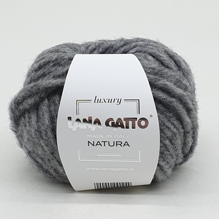 Пряжа LananGatto NATURA (30226/Серый)