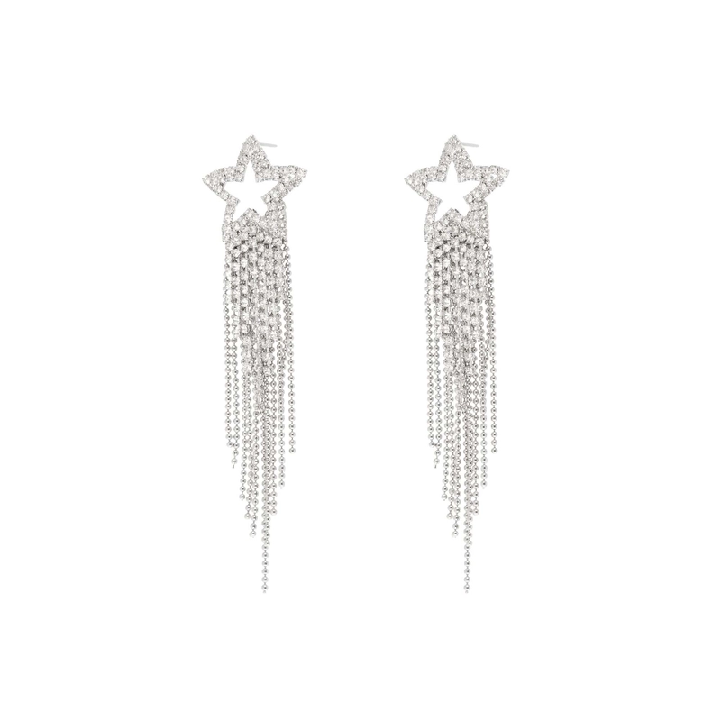 Серьги Падающие Звезды – Серебро
