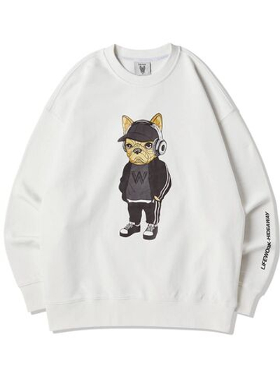 Свитшот с принтом hipdok