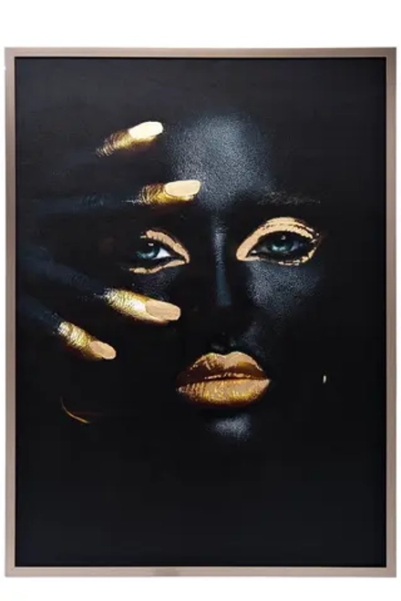 Картина Garda Decor 89VOR-DARKGIRL-1