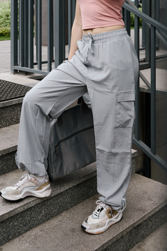 ДЖОГГЕРЫ CARGO (серо-голубой)