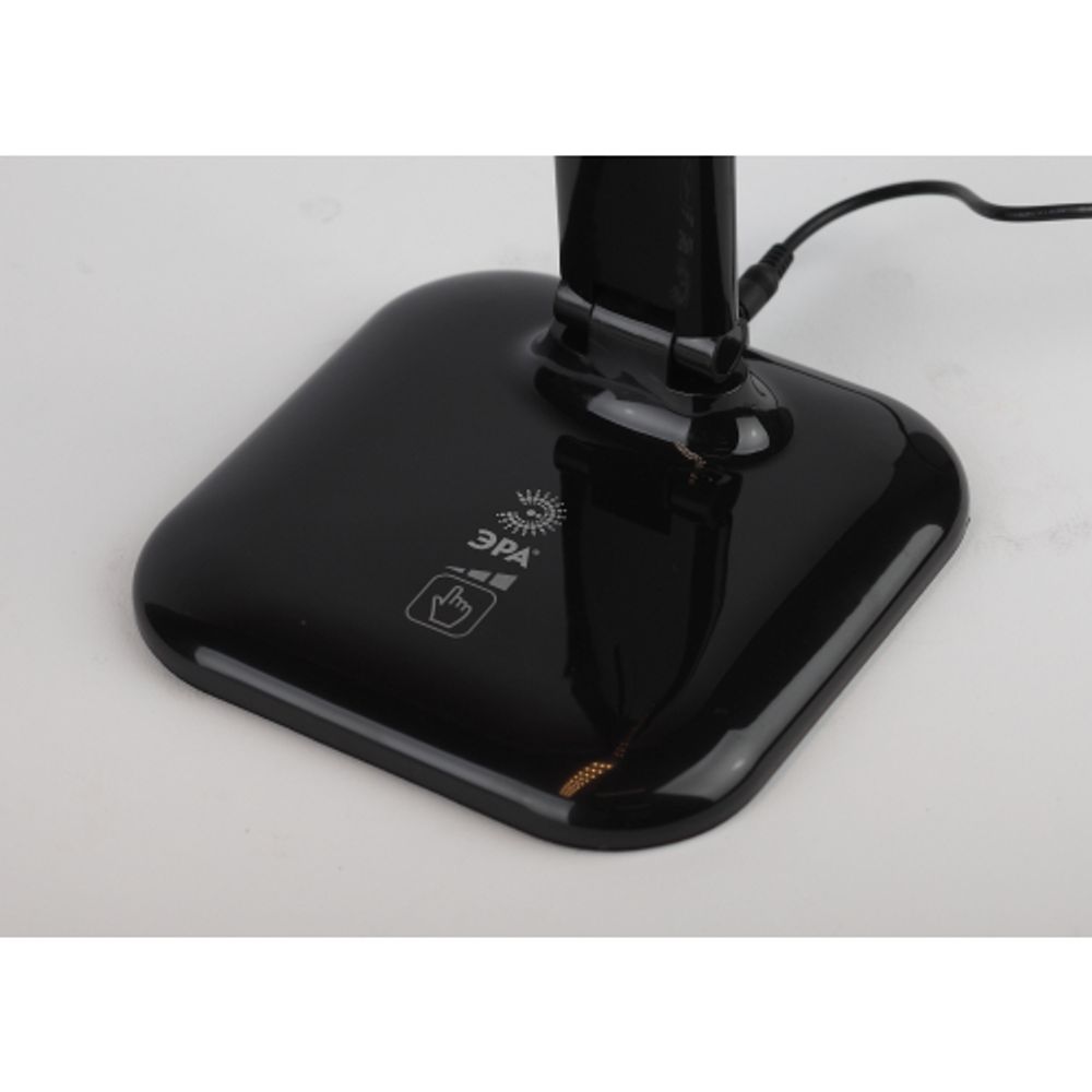 Настольный светильник ЭРА NLED-462-10W-BK светодиодный черный | Светодиодные настольные лампы