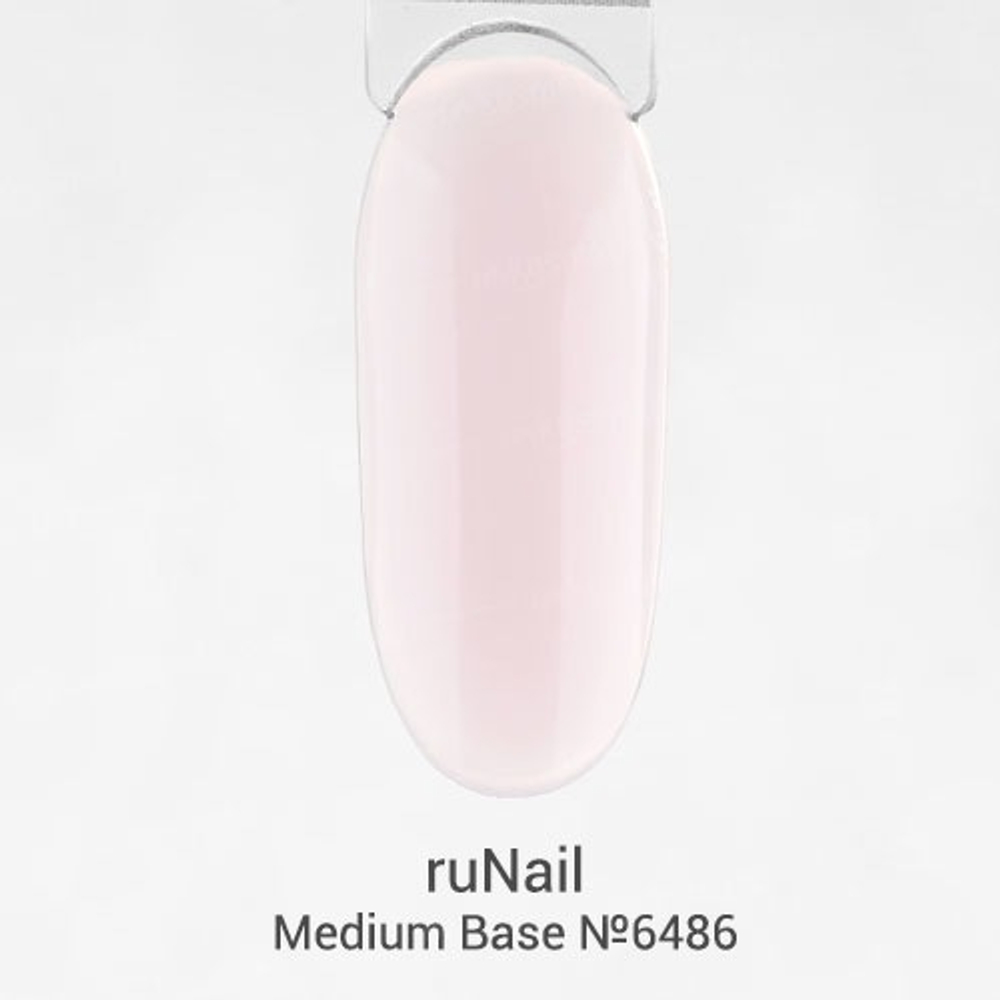Runail Каучуковая камуфлирующая база Medium, 12 мл №6486