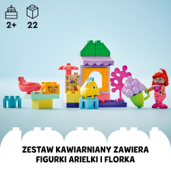 LEGO DUPLO Disney - Подставка для кофе Ариэльки и Флоры 10420 / артикул   10420  / GTIN 5702017583594