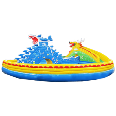 Аквапарк «Погоня на акулах», 22×22×8 м