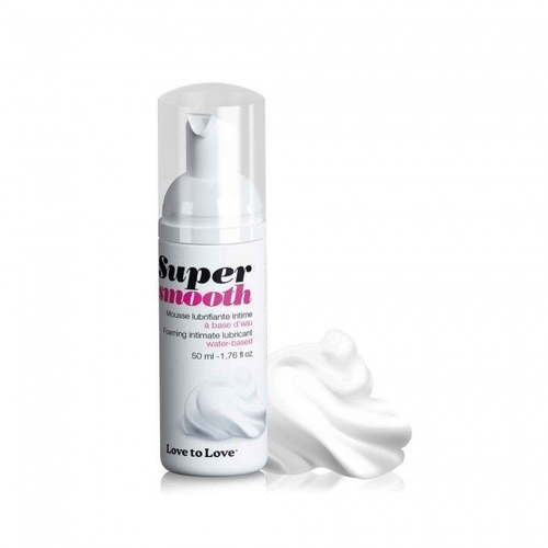 Love to Love Super Smooth Foaming – лубрикант-пенка, 50 мл, без отдушек