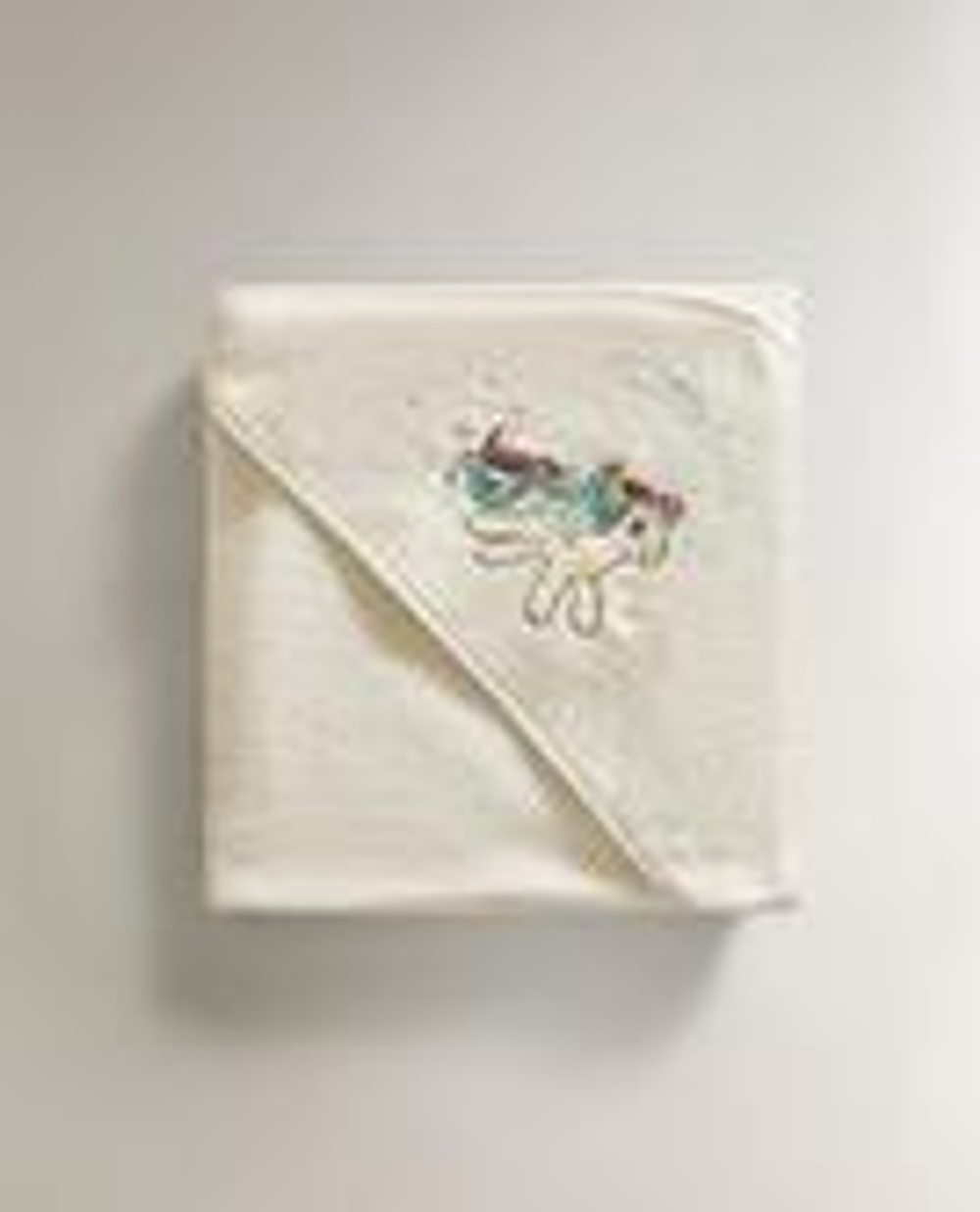 ZARA HOME ПОЛОТЕНЦЕ С КАПЮШОНОМ TERRY MY LITTLE PONY©, КРЕМОВЫЙ