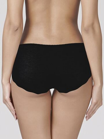 Трусики-слип с завышенной линией талии (Размер: XL) (Цвет: бежевый)