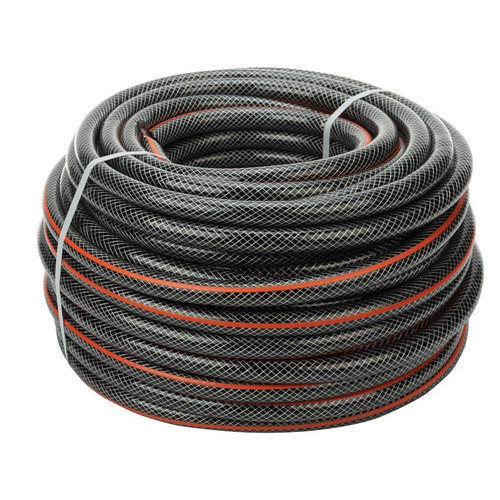 ШЛАНГ ПОЛИВОЧНЫЙ ПВХ  3-Х СЛОЙНЫЙ АРМИРОВАННЫЙ 3/4 50М СТАНДАРТ ЧЕТЫРЕ СЕЗОНА