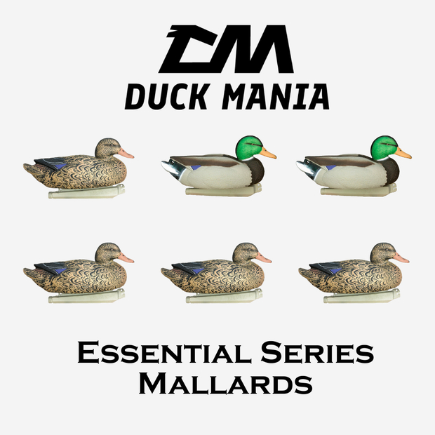 Утиные чучела Duck Mania "Essential Series Mallards" комплект (6 шт.)